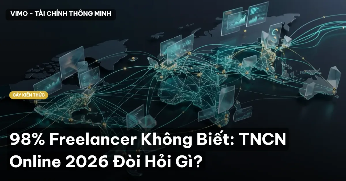 98% Freelancer Không Biết: TNCN Online 2026 Đòi Hỏi Gì?