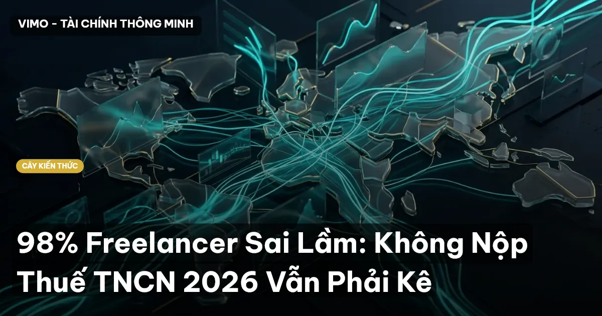 98% Freelancer Sai Lầm: Không Nộp Thuế TNCN 2026 Vẫn Phải Kê