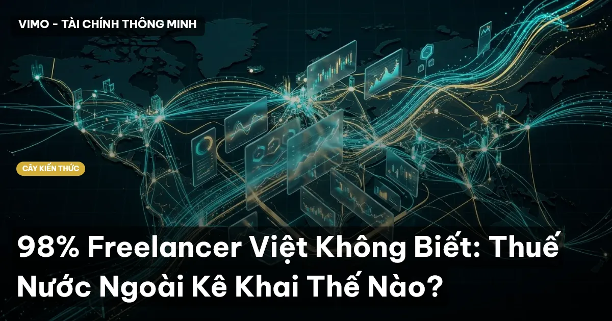 98% Freelancer Việt Không Biết: Thuế Nước Ngoài Kê Khai Thế Nào?
