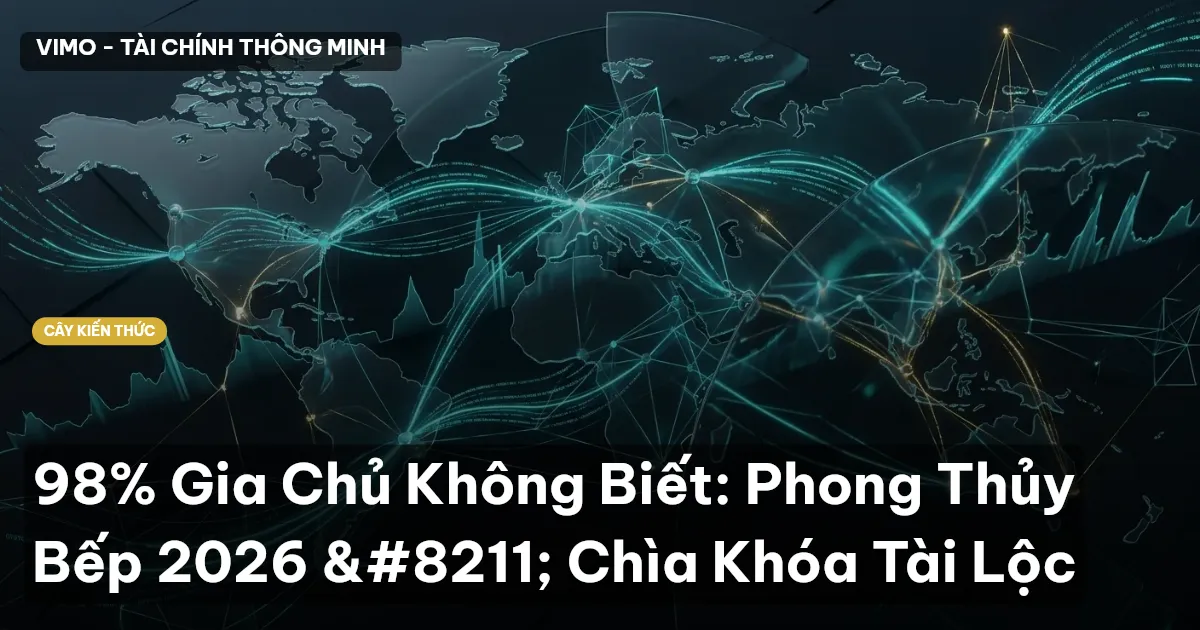 98% Gia Chủ Không Biết: Phong Thủy Bếp 2026 – Chìa Khóa Tài Lộc