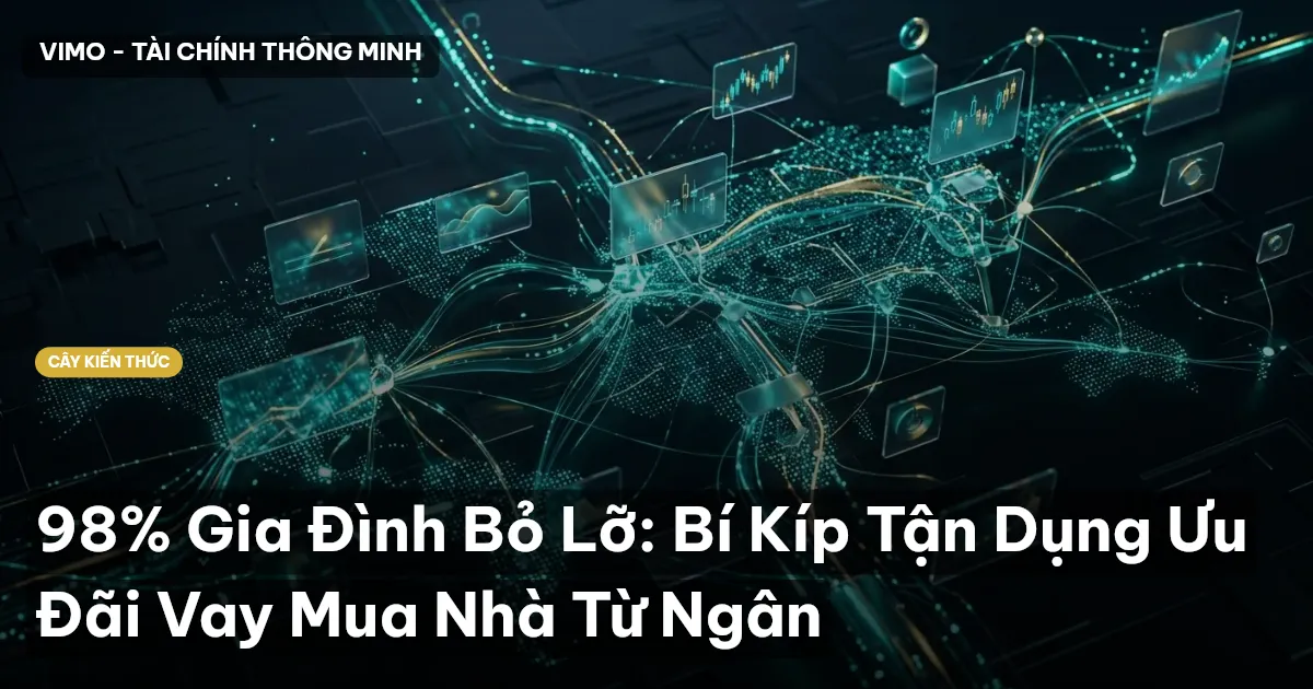 98% Gia Đình Bỏ Lỡ: Bí Kíp Tận Dụng Ưu Đãi Vay Mua Nhà Từ Ngân