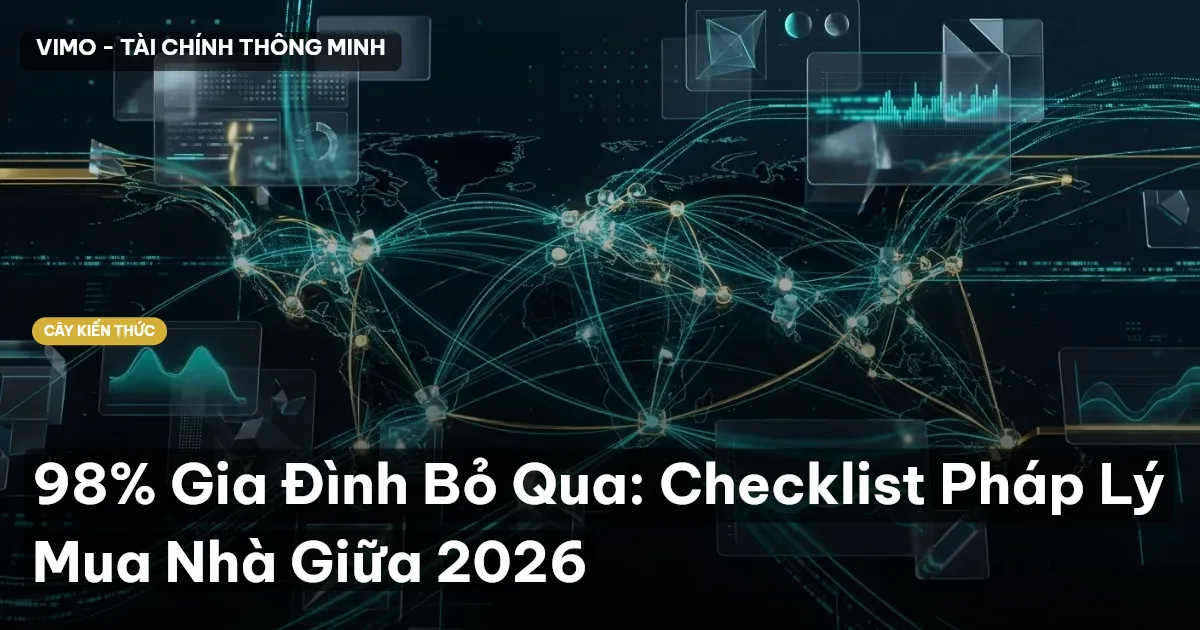 98% Gia Đình Bỏ Qua: Checklist Pháp Lý Mua Nhà Giữa 2026