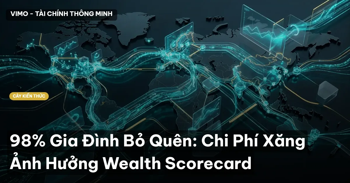 98% Gia Đình Bỏ Quên: Chi Phí Xăng Ảnh Hưởng Wealth Scorecard