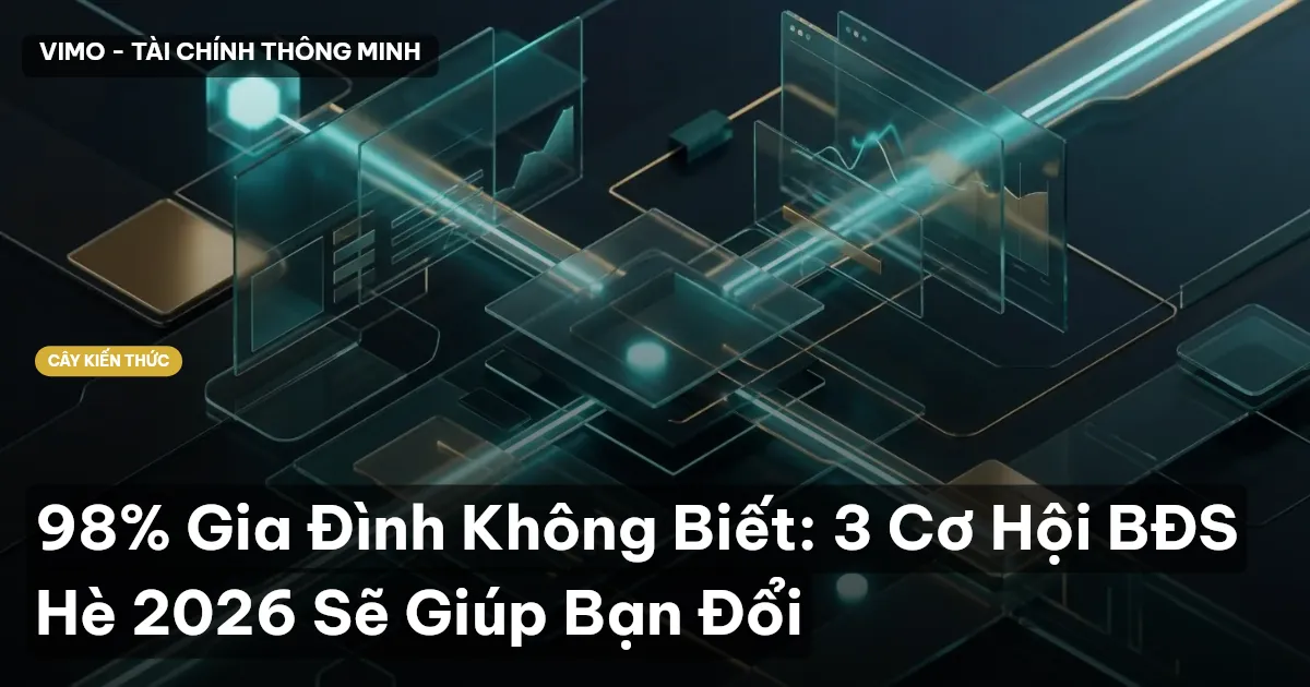 98% Gia Đình Không Biết: 3 Cơ Hội BĐS Hè 2026 Sẽ Giúp Bạn Đổi