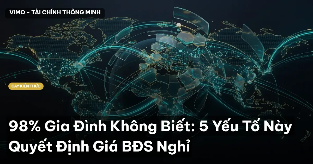 98% Gia Đình Không Biết: 5 Yếu Tố Này Quyết Định Giá BĐS Nghỉ