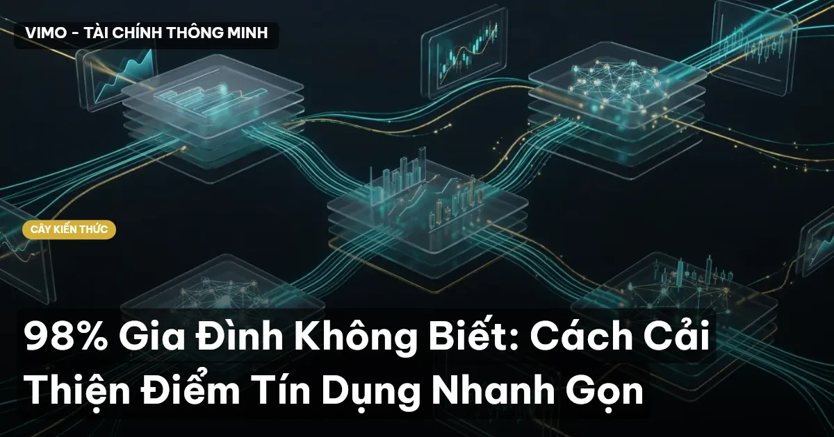 98% Gia Đình Không Biết: Cách Cải Thiện Điểm Tín Dụng Nhanh Gọn