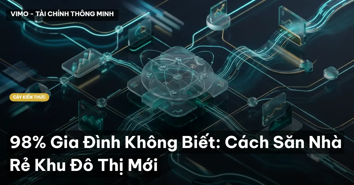 98% Gia Đình Không Biết: Cách Săn Nhà Rẻ Khu Đô Thị Mới