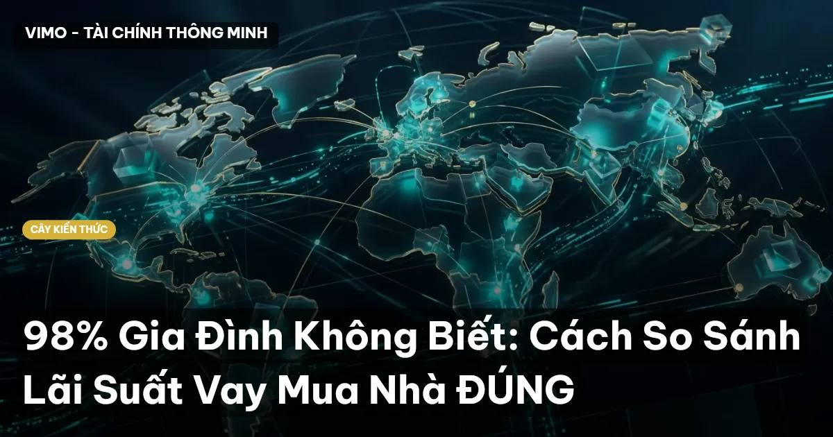 98% Gia Đình Không Biết: Cách So Sánh Lãi Suất Vay Mua Nhà ĐÚNG