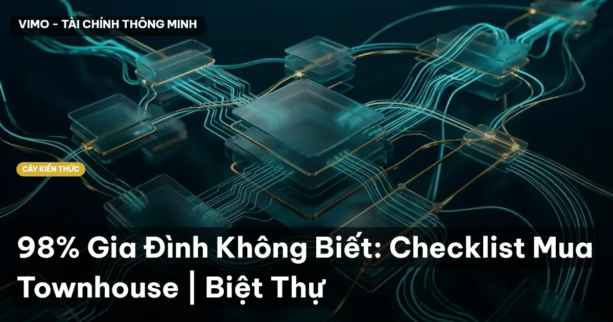 98% Gia Đình Không Biết: Checklist Mua Townhouse | Biệt Thự