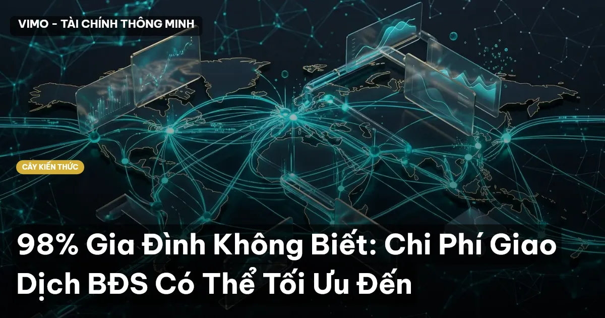 98% Gia Đình Không Biết: Chi Phí Giao Dịch BĐS Có Thể Tối Ưu Đến