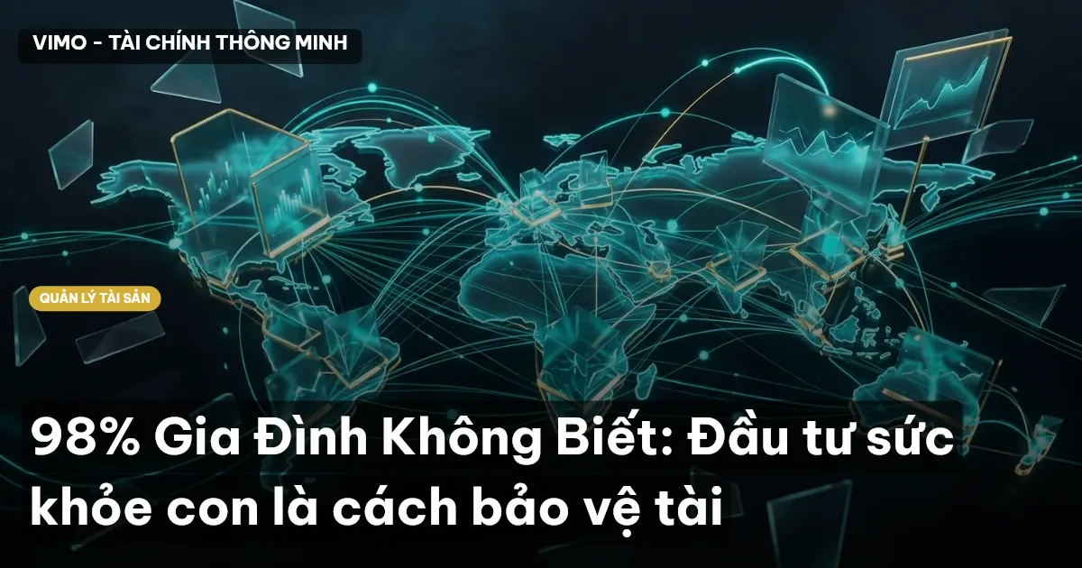 98% Gia Đình Không Biết: Đầu tư sức khỏe con là cách bảo vệ tài