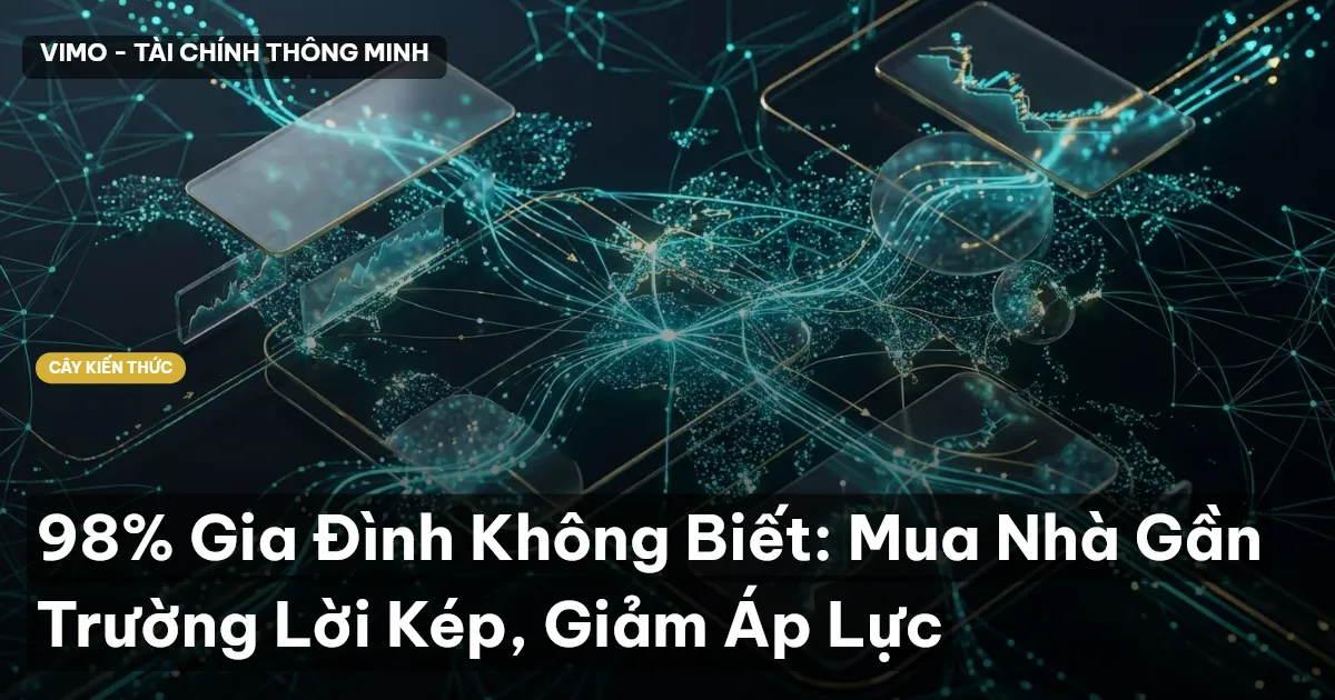 98% Gia Đình Không Biết: Mua Nhà Gần Trường Lời Kép, Giảm Áp Lực