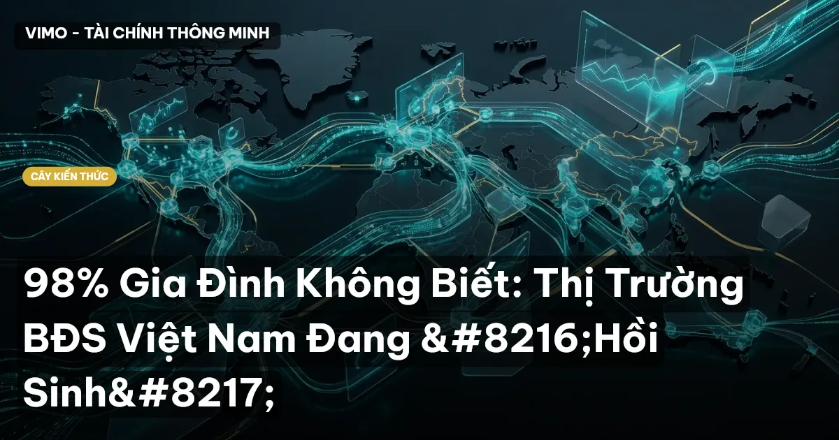 98% Gia Đình Không Biết: Thị Trường BĐS Việt Nam Đang ‘Hồi Sinh’