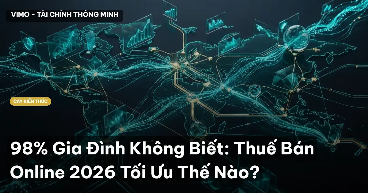 98% Gia Đình Không Biết: Thuế Bán Online 2026 Tối Ưu Thế Nào?