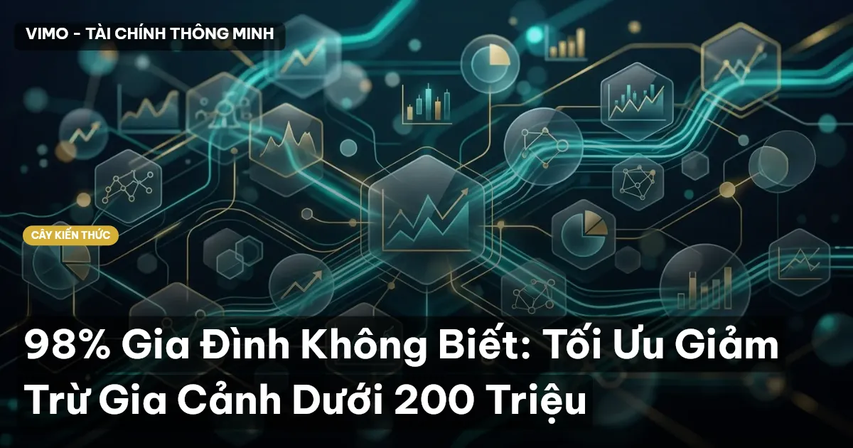 98% Gia Đình Không Biết: Tối Ưu Giảm Trừ Gia Cảnh Dưới 200 Triệu