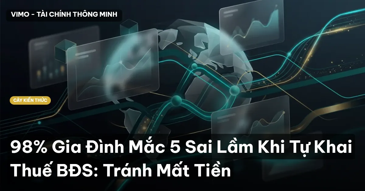 98% Gia Đình Mắc 5 Sai Lầm Khi Tự Khai Thuế BĐS: Tránh Mất Tiền