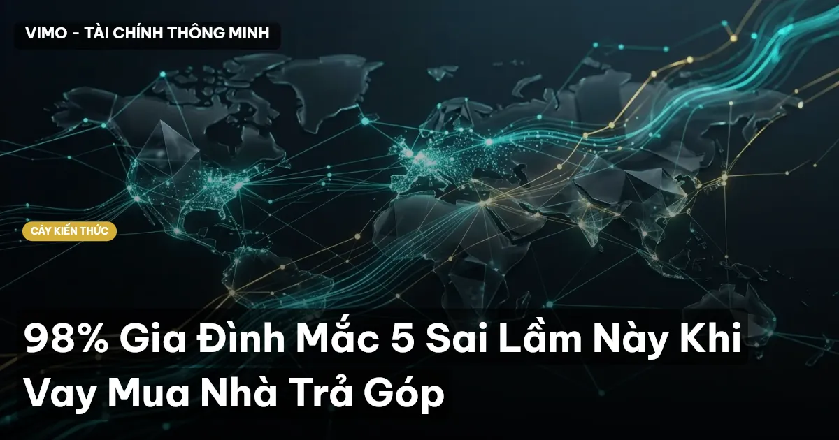98% Gia Đình Mắc 5 Sai Lầm Này Khi Vay Mua Nhà Trả Góp