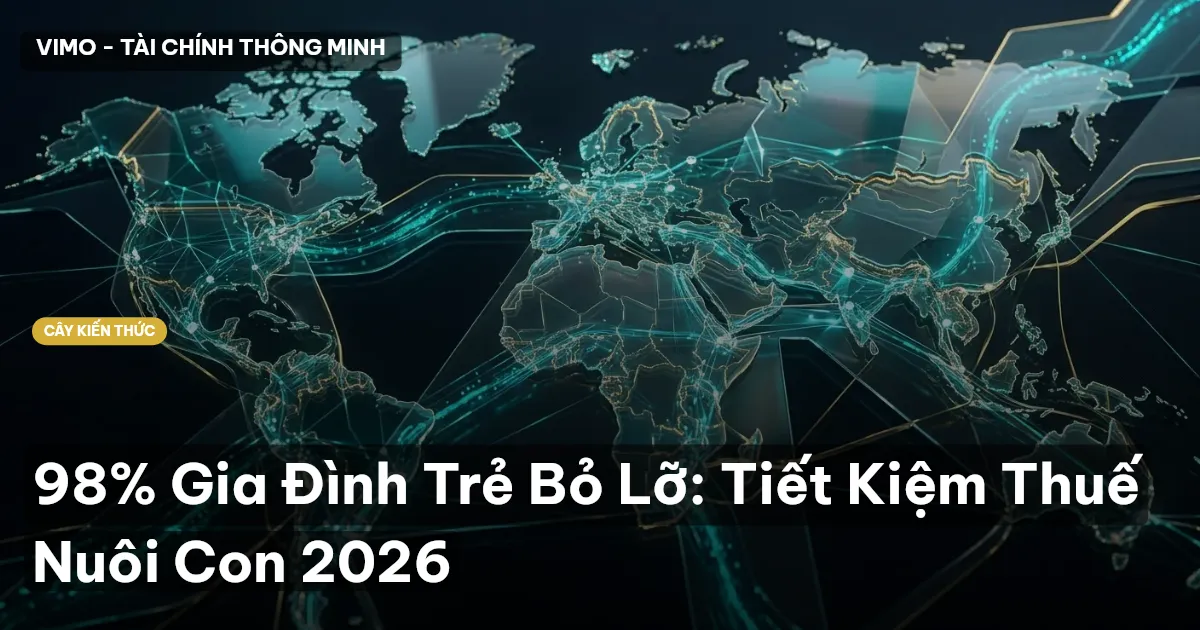 98% Gia Đình Trẻ Bỏ Lỡ: Tiết Kiệm Thuế Nuôi Con 2026