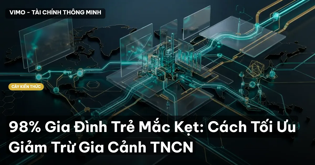 98% Gia Đình Trẻ Mắc Kẹt: Cách Tối Ưu Giảm Trừ Gia Cảnh TNCN