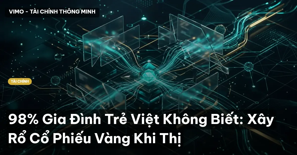 98% Gia Đình Trẻ Việt Không Biết: Xây Rổ Cổ Phiếu Vàng Khi Thị