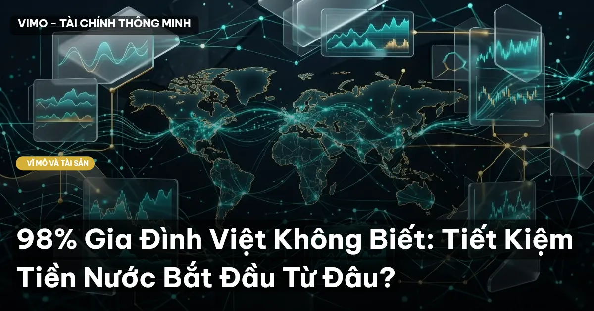 98% Gia Đình Việt Không Biết: Tiết Kiệm Tiền Nước Bắt Đầu Từ Đâu?
