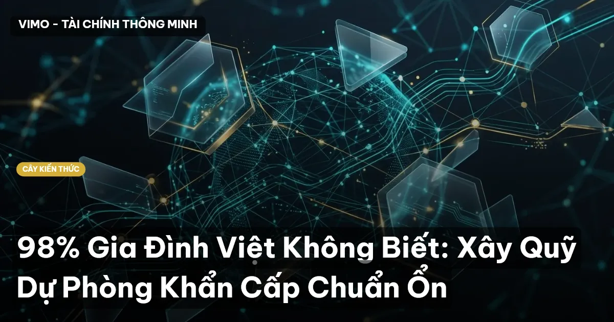 98% Gia Đình Việt Không Biết: Xây Quỹ Dự Phòng Khẩn Cấp Chuẩn Ổn