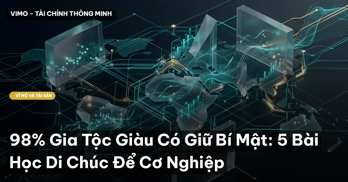 98% Gia Tộc Giàu Có Giữ Bí Mật: 5 Bài Học Di Chúc Để Cơ Nghiệp
