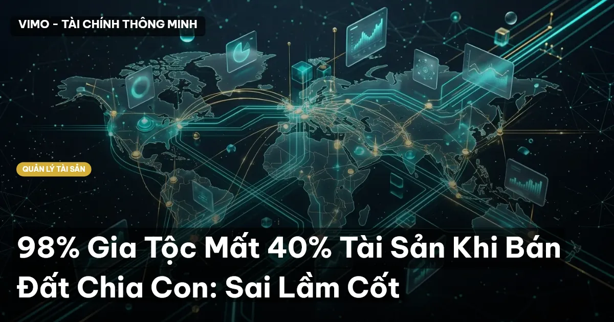 98% Gia Tộc Mất 40% Tài Sản Khi Bán Đất Chia Con: Sai Lầm Cốt