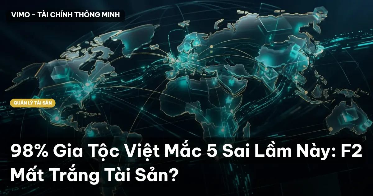 98% Gia Tộc Việt Mắc 5 Sai Lầm Này: F2 Mất Trắng Tài Sản?