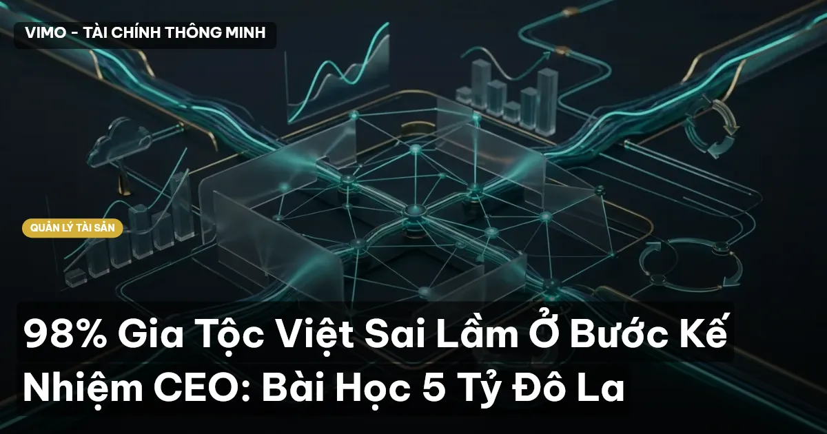 98% Gia Tộc Việt Sai Lầm Ở Bước Kế Nhiệm CEO: Bài Học 5 Tỷ Đô La