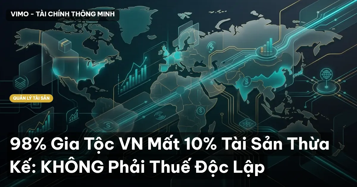 98% Gia Tộc VN Mất 10% Tài Sản Thừa Kế: KHÔNG Phải Thuế Độc Lập