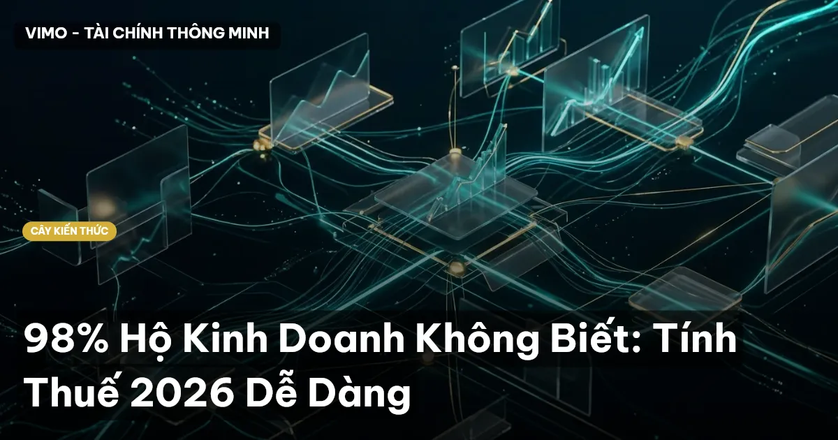 98% Hộ Kinh Doanh Không Biết: Tính Thuế 2026 Dễ Dàng