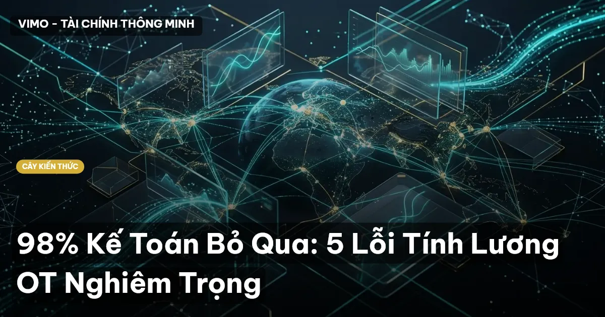 98% Kế Toán Bỏ Qua: 5 Lỗi Tính Lương OT Nghiêm Trọng