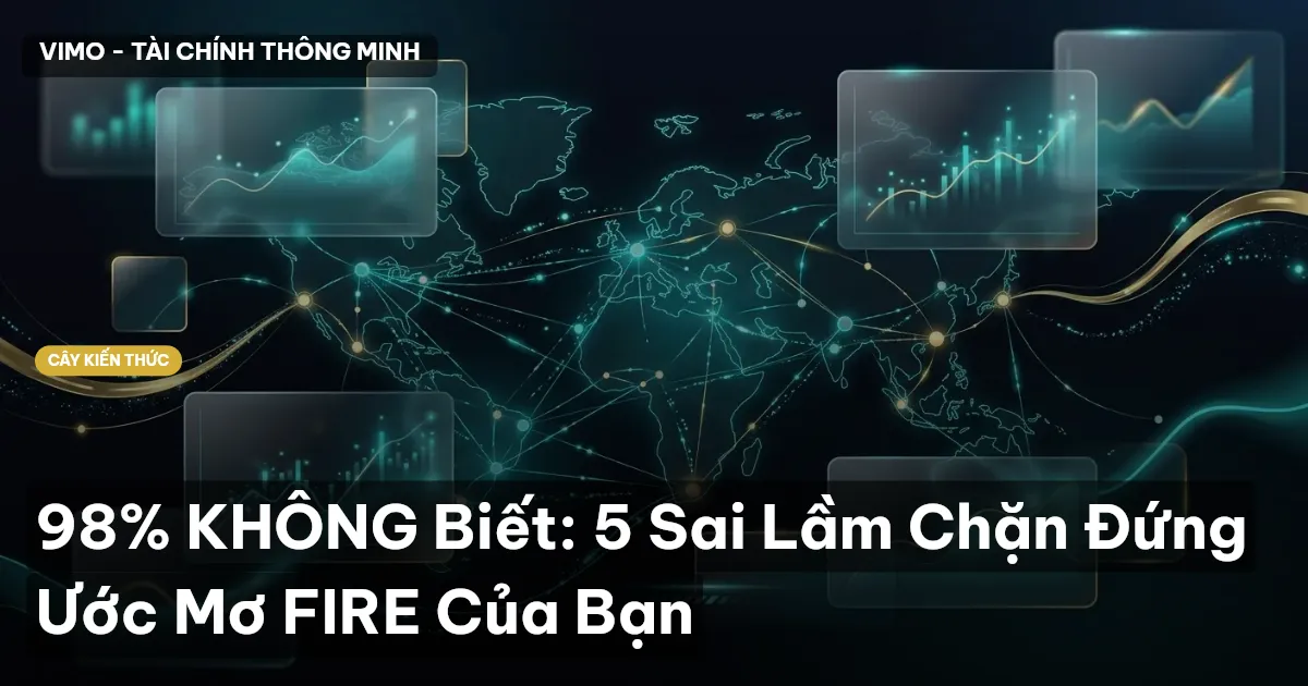 98% KHÔNG Biết: 5 Sai Lầm Chặn Đứng Ước Mơ FIRE Của Bạn