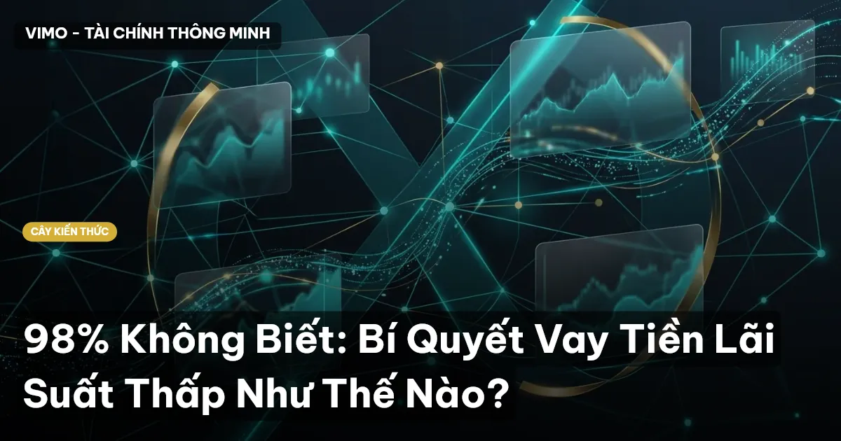 98% Không Biết: Bí Quyết Vay Tiền Lãi Suất Thấp Như Thế Nào?