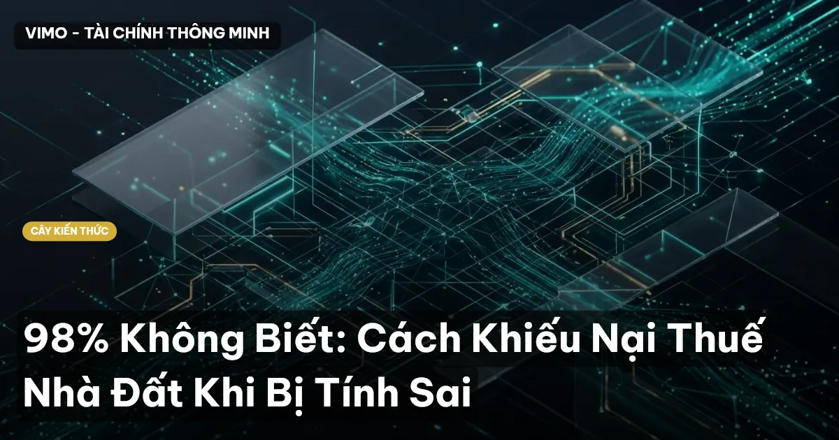 98% Không Biết: Cách Khiếu Nại Thuế Nhà Đất Khi Bị Tính Sai