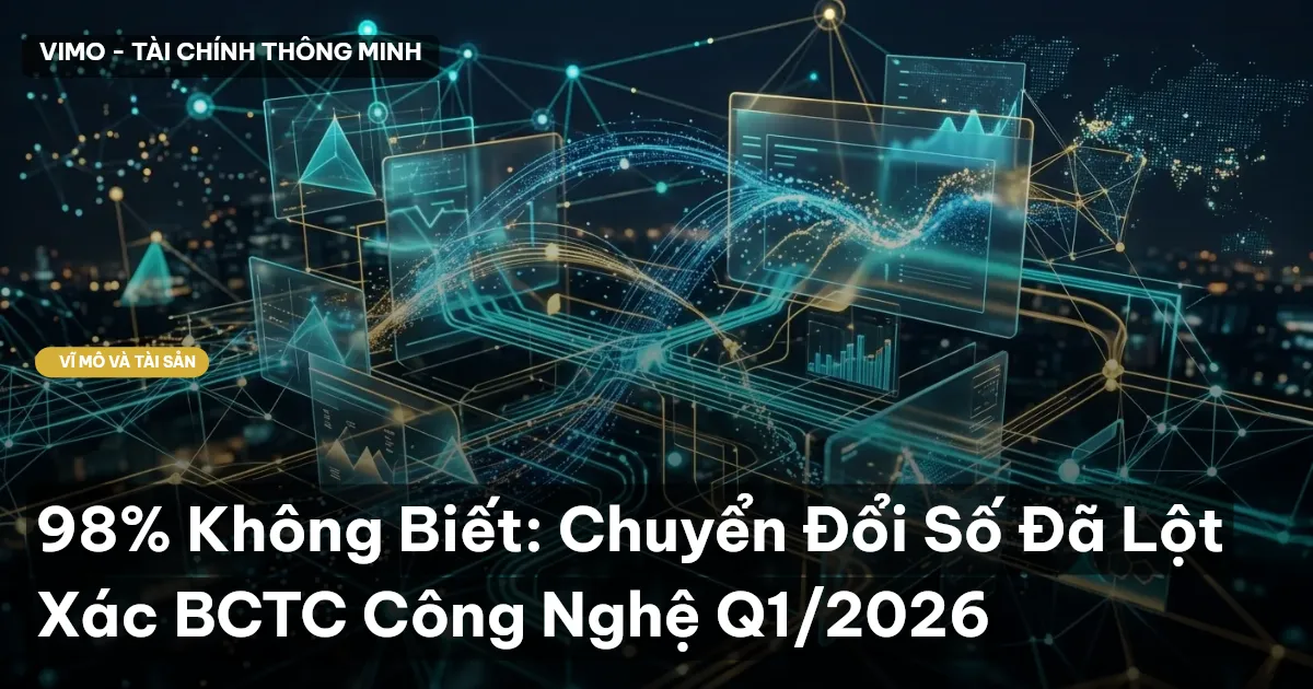 98% Không Biết: Chuyển Đổi Số Đã Lột Xác BCTC Công Nghệ Q1/2026