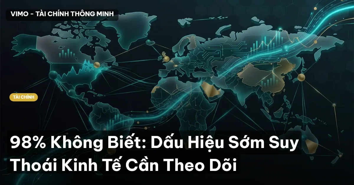 98% Không Biết: Dấu Hiệu Sớm Suy Thoái Kinh Tế Cần Theo Dõi