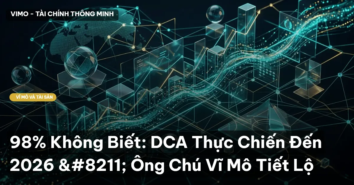 98% Không Biết: DCA Thực Chiến Đến 2026 – Ông Chú Vĩ Mô Tiết Lộ