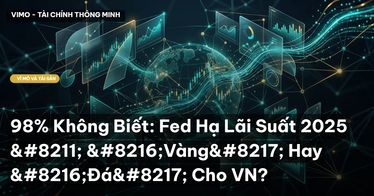 98% Không Biết: Fed Hạ Lãi Suất 2025 – ‘Vàng’ Hay ‘Đá’ Cho VN?