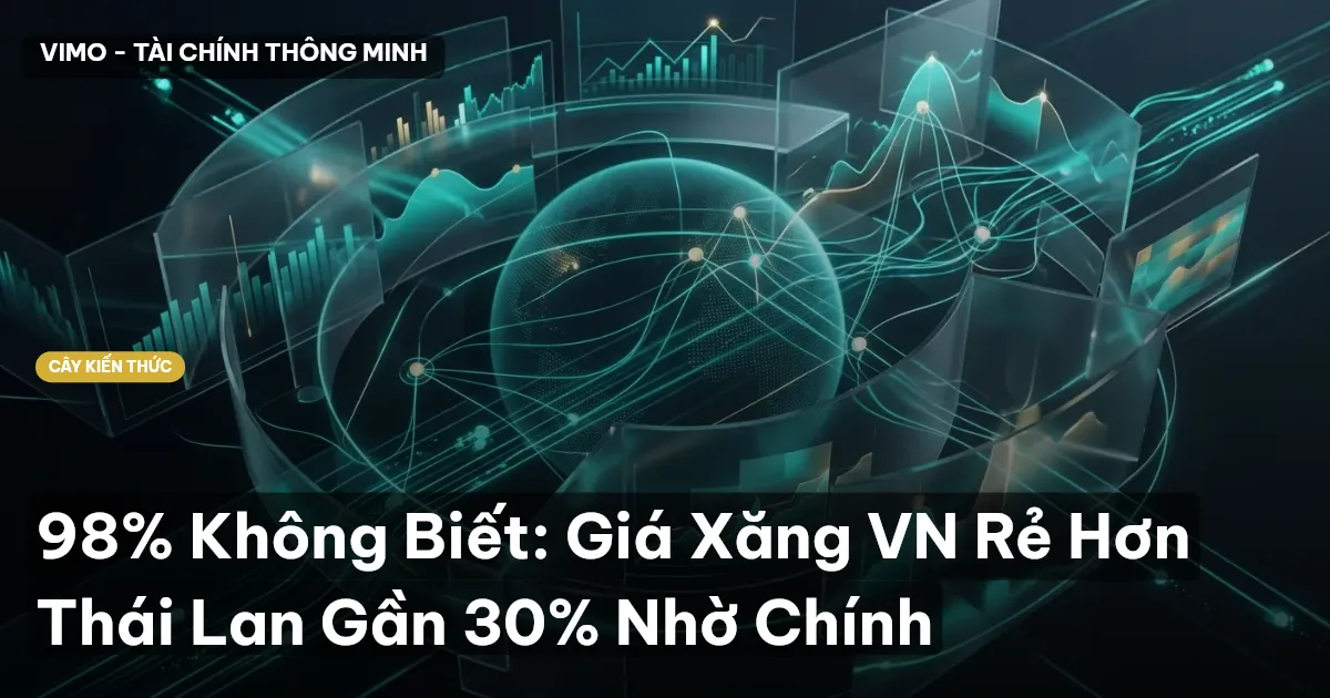 98% Không Biết: Giá Xăng VN Rẻ Hơn Thái Lan Gần 30% Nhờ Chính