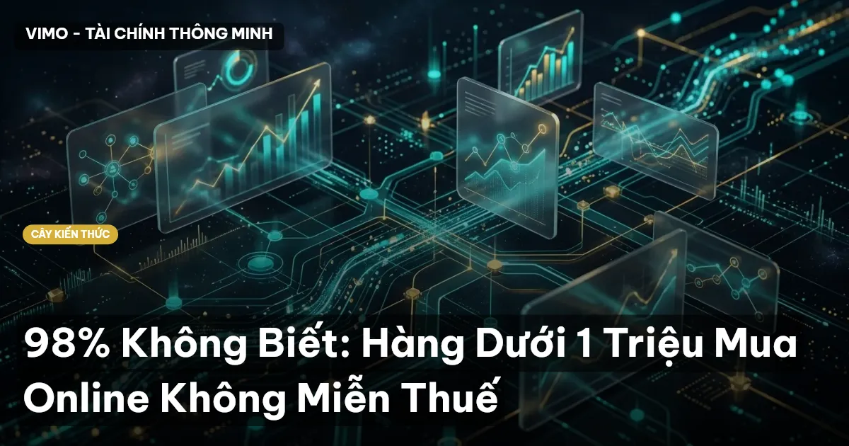 98% Không Biết: Hàng Dưới 1 Triệu Mua Online Không Miễn Thuế