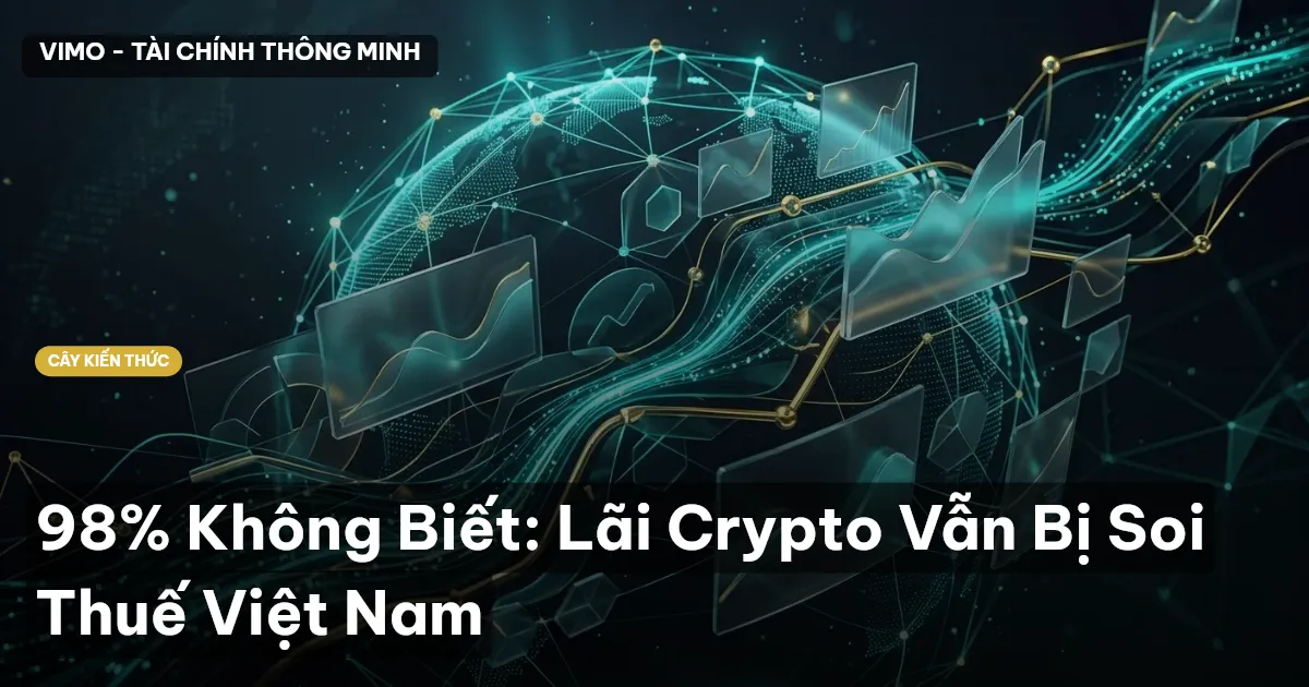 98% Không Biết: Lãi Crypto Vẫn Bị Soi Thuế Việt Nam