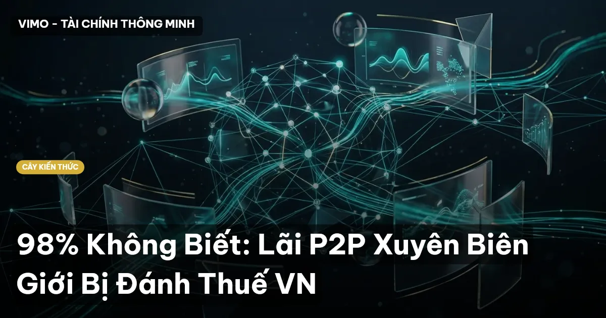 98% Không Biết: Lãi P2P Xuyên Biên Giới Bị Đánh Thuế VN