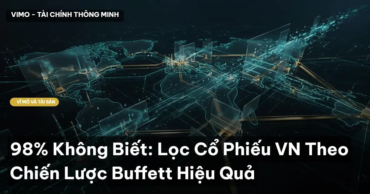98% Không Biết: Lọc Cổ Phiếu VN Theo Chiến Lược Buffett Hiệu Quả