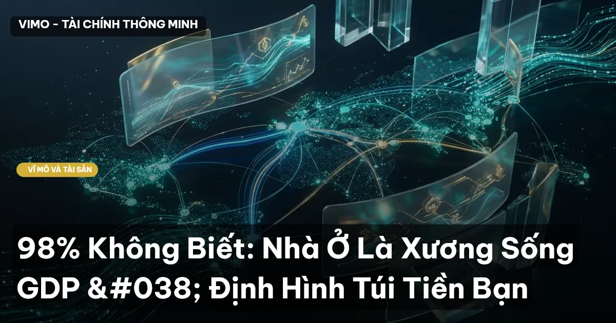 98% Không Biết: Nhà Ở Là Xương Sống GDP & Định Hình Túi Tiền Bạn