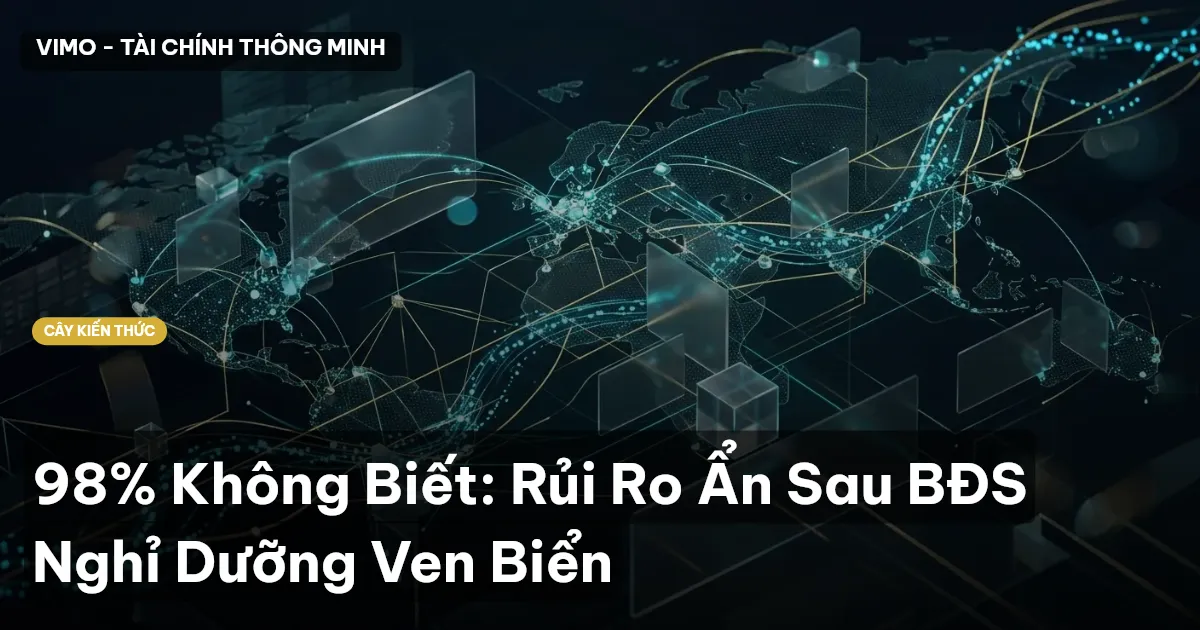98% Không Biết: Rủi Ro Ẩn Sau BĐS Nghỉ Dưỡng Ven Biển