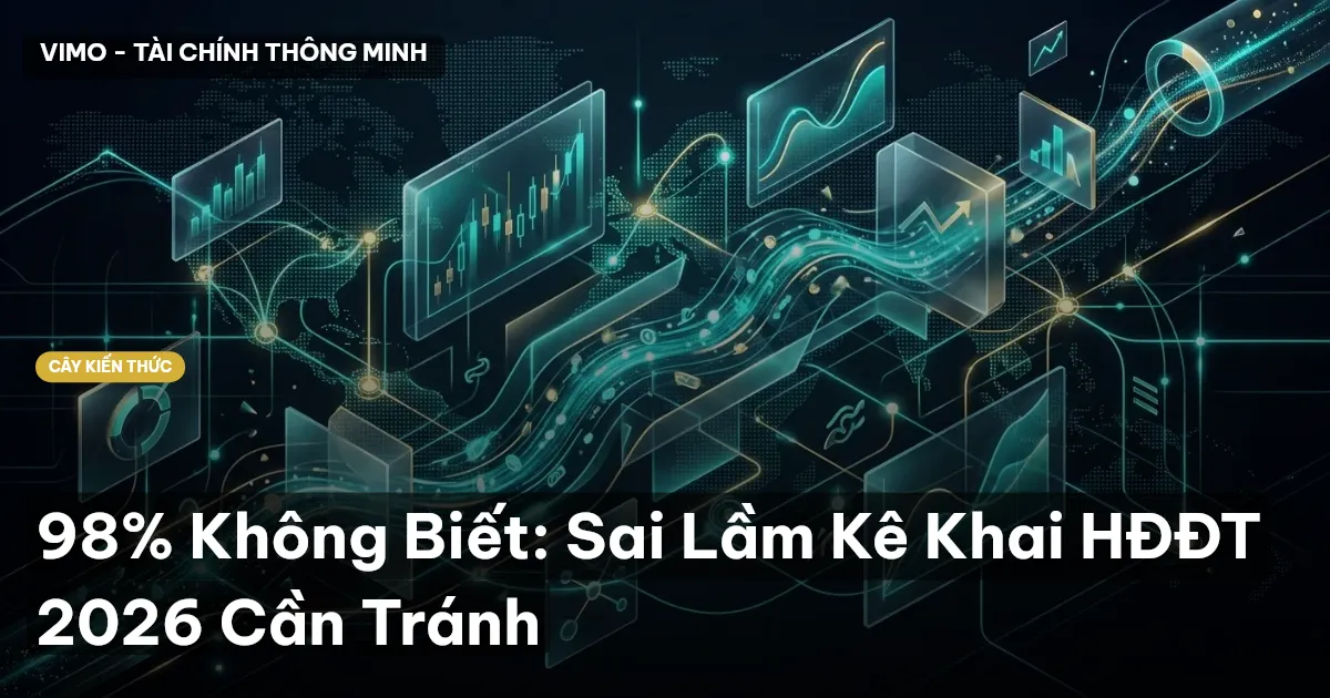 98% Không Biết: Sai Lầm Kê Khai HĐĐT 2026 Cần Tránh