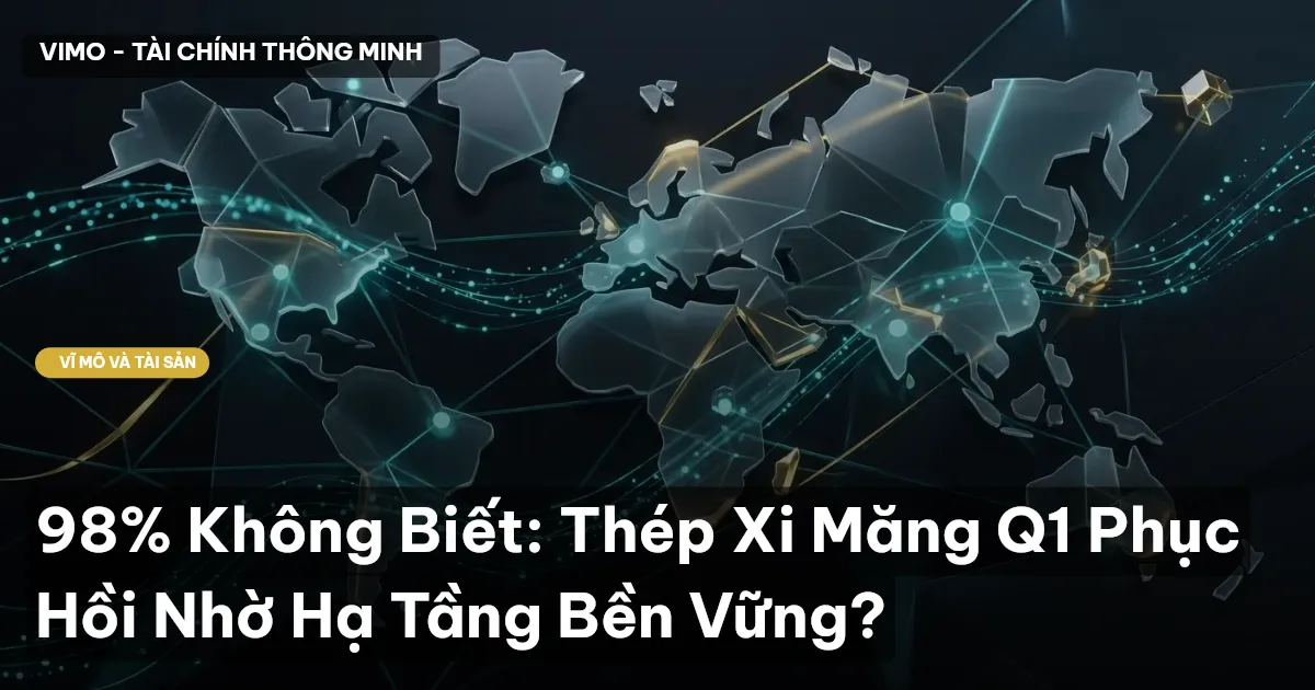 98% Không Biết: Thép Xi Măng Q1 Phục Hồi Nhờ Hạ Tầng Bền Vững?