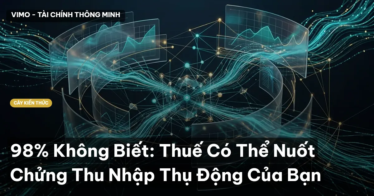98% Không Biết: Thuế Có Thể Nuốt Chửng Thu Nhập Thụ Động Của Bạn